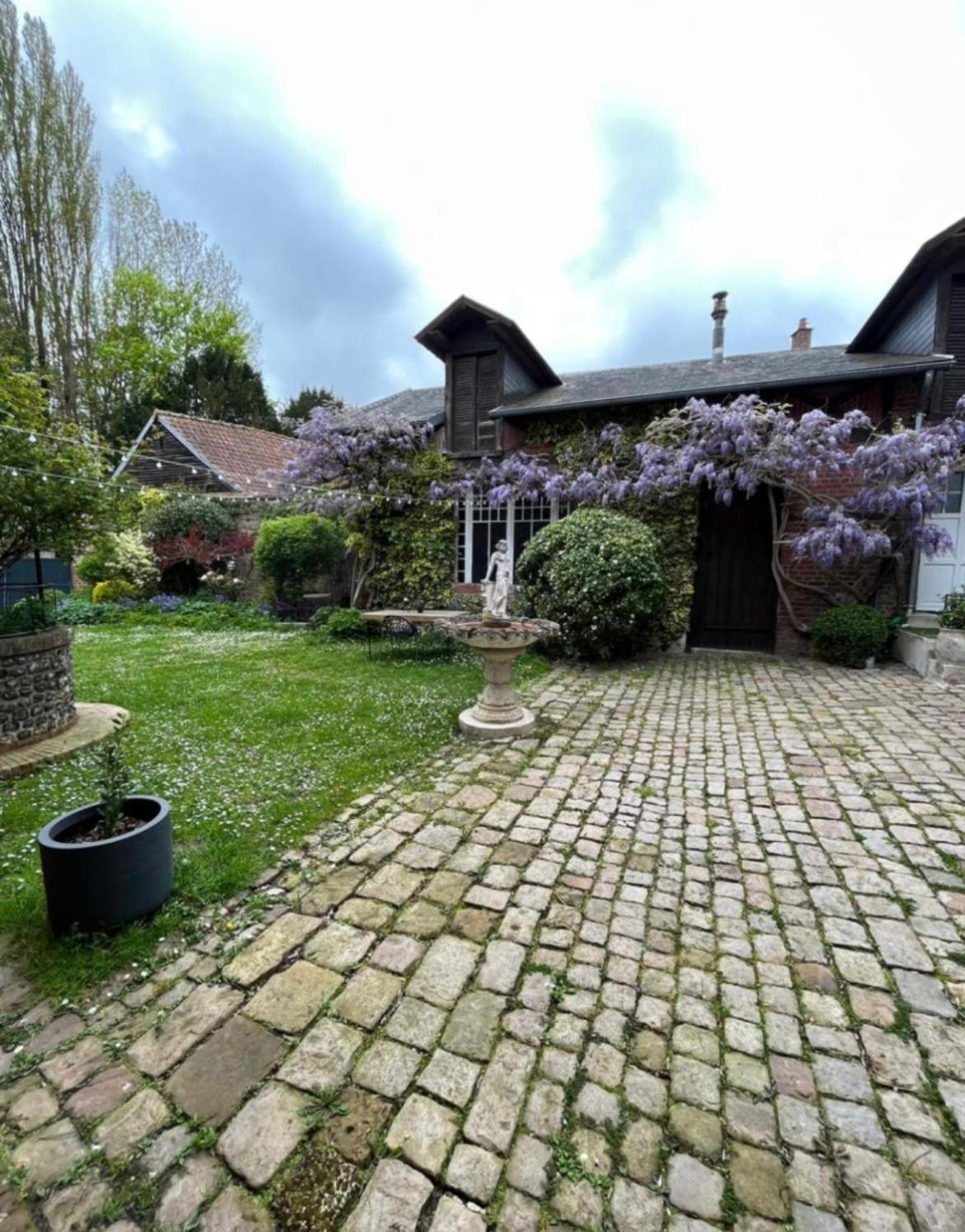 Chambre D'Hote Dans Manoir Pres Du Treport Et Mers-Les-Bains Gamaches (Somme) Exterior foto